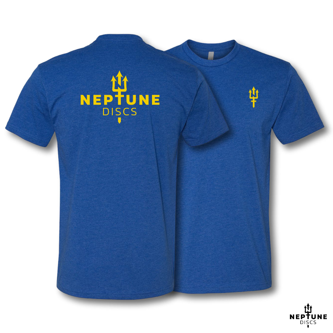 Neptune Discs T-Shirt Royal Blue