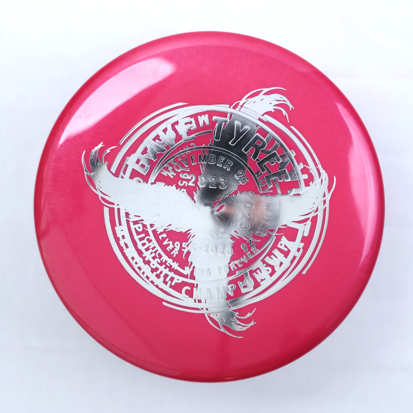 Pearl Splash - Dave Tyre - Pink/Silver Misprint